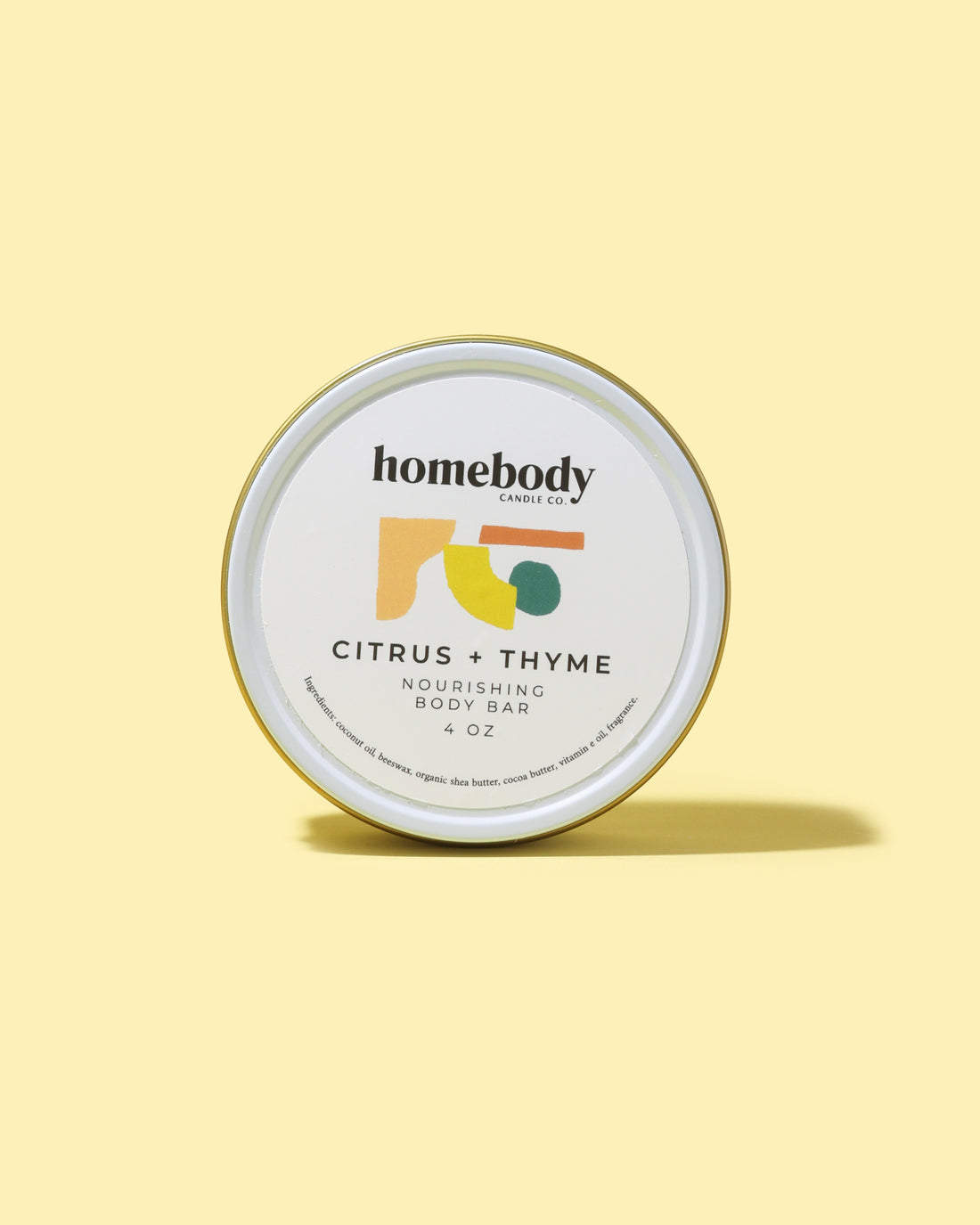 Citrus + Thyme body bar Homebody Candle Co
