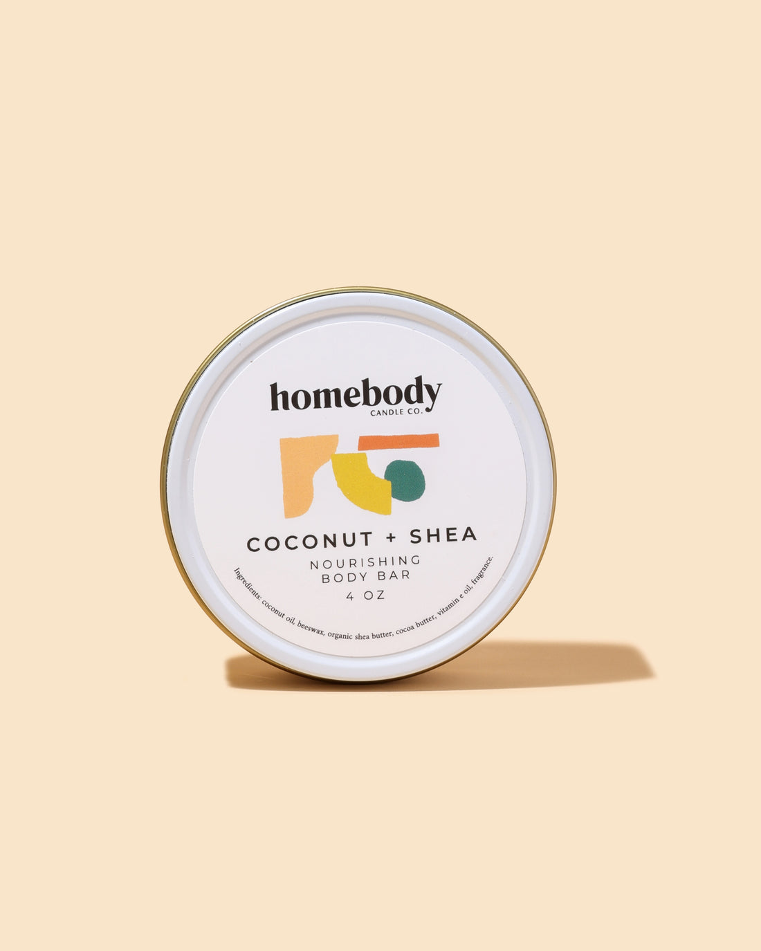 Coconut + Shea body bar Homebody Candle Co