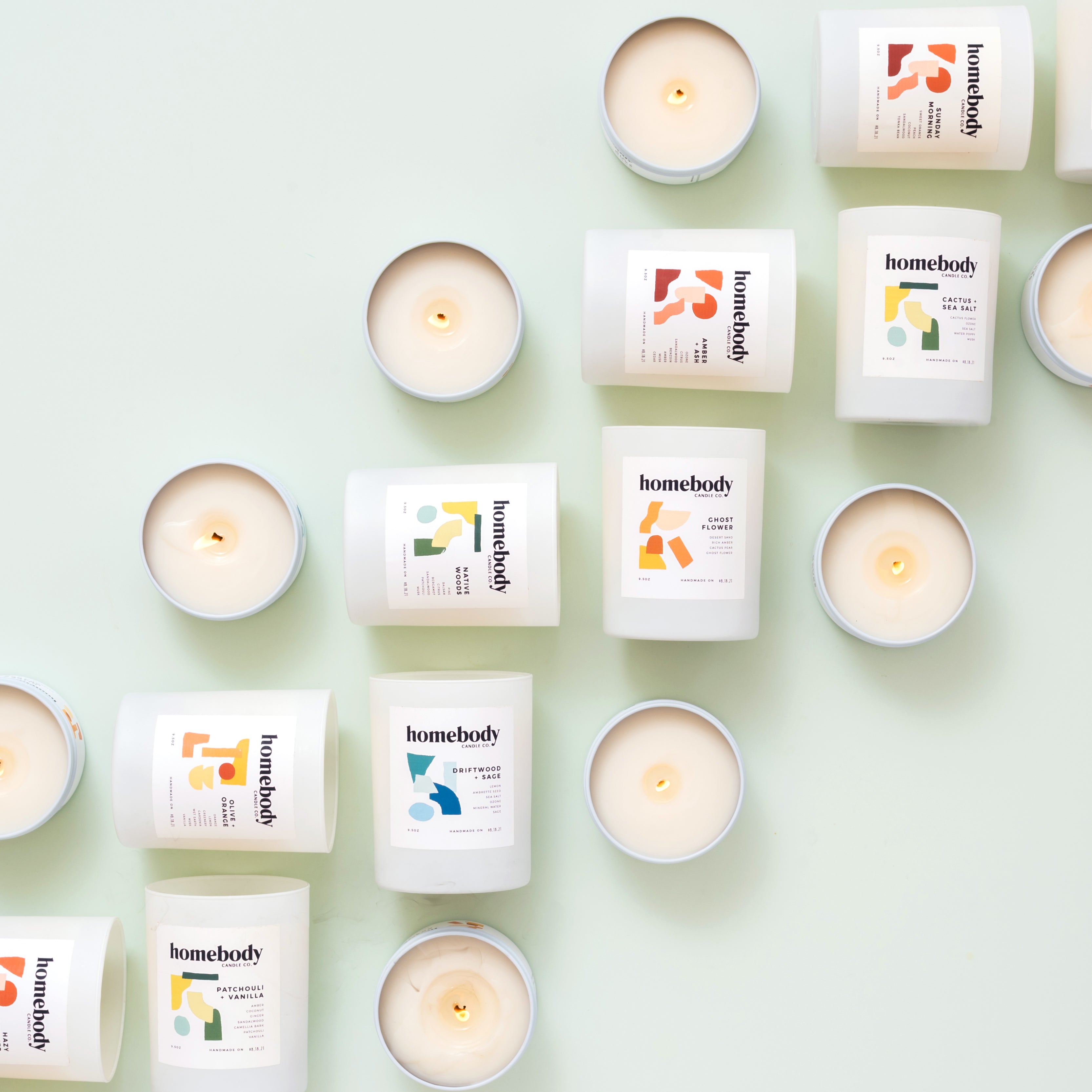 Apricot Grove-Burn + Bloom-burn + bloom candle-Homebody Candle Co.