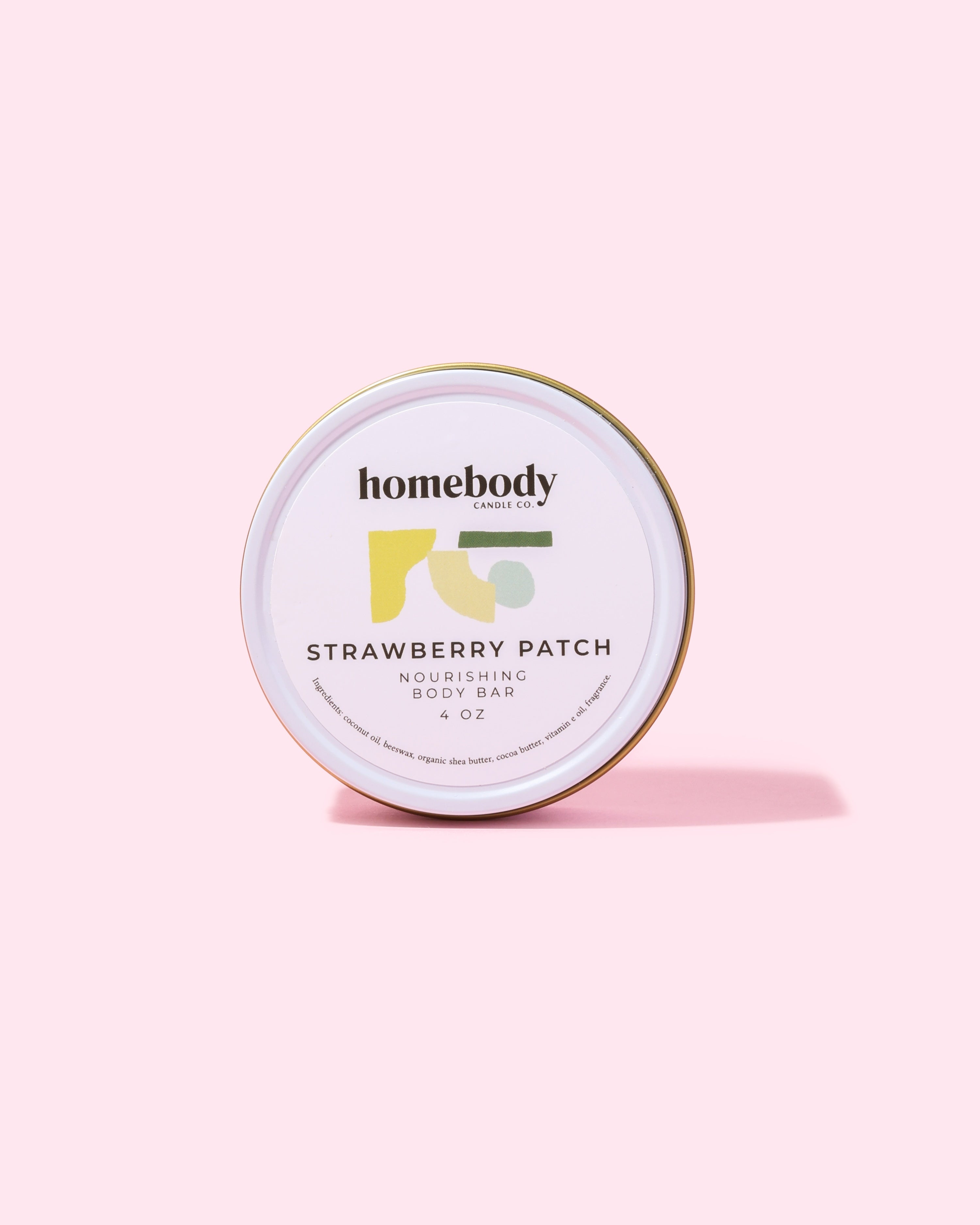 Strawberry Patch body bar Homebody Candle Co