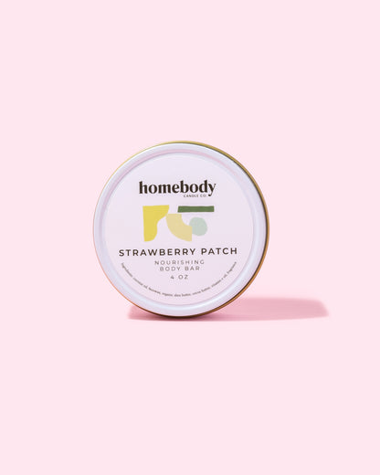 Strawberry Patch body bar Homebody Candle Co